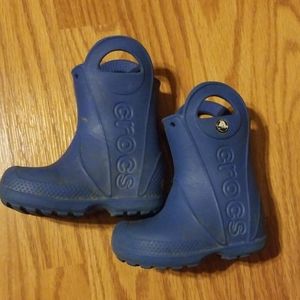 ☔Crocs rain boots🌧